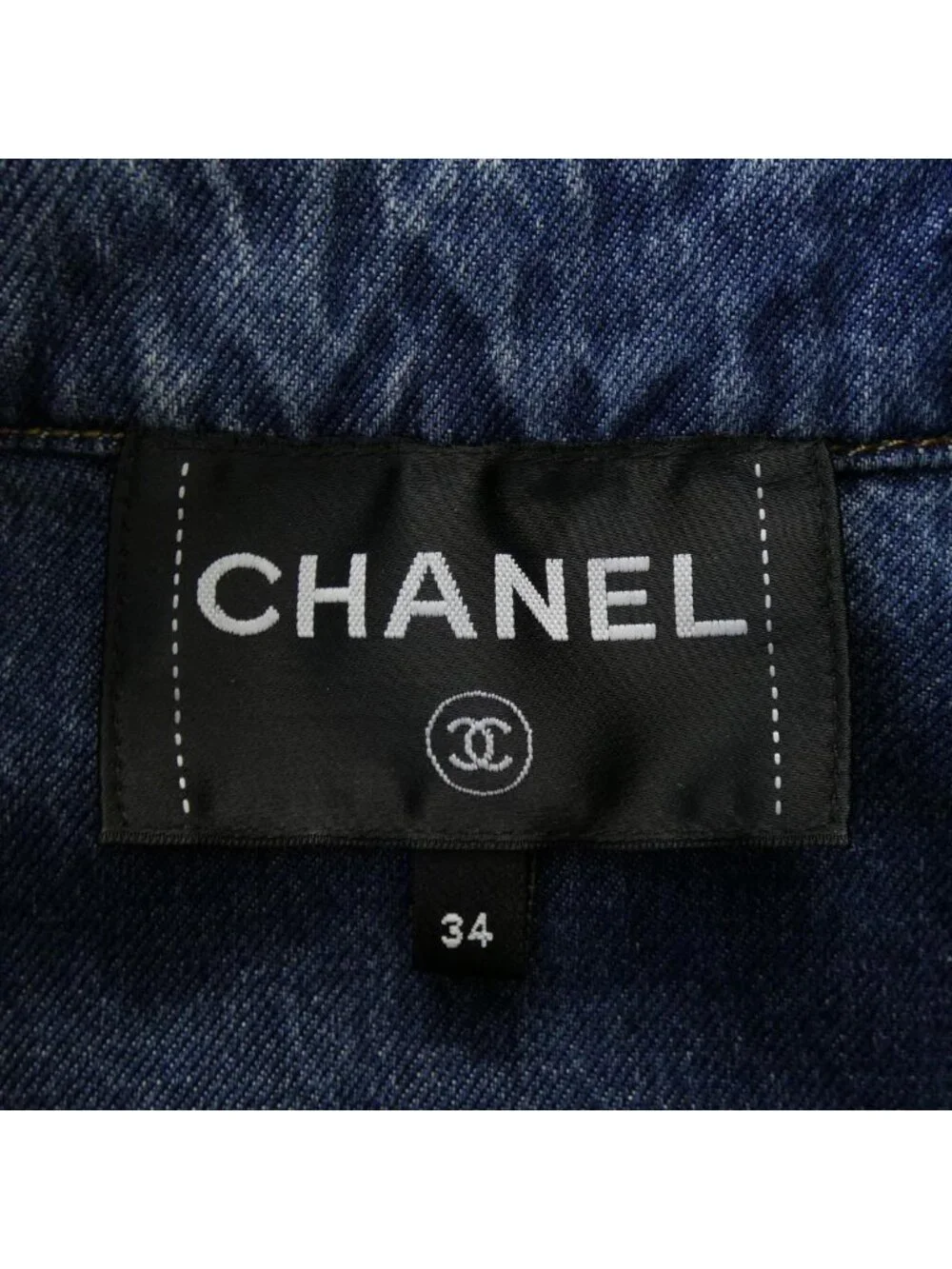 Chanel Denim Jacket Blue